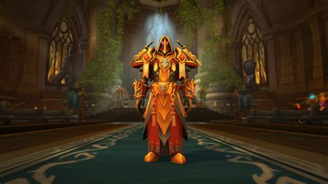 Sacerdote di World of Warcraft in armatura leggera, con incantesimi di luce e ombra