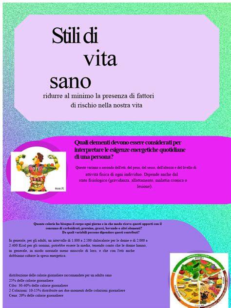 infografica sui fattori determinanti la salute e gli stili di vita