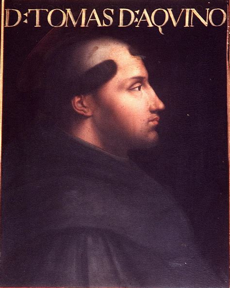 ritratto di San Tommaso d'Aquino