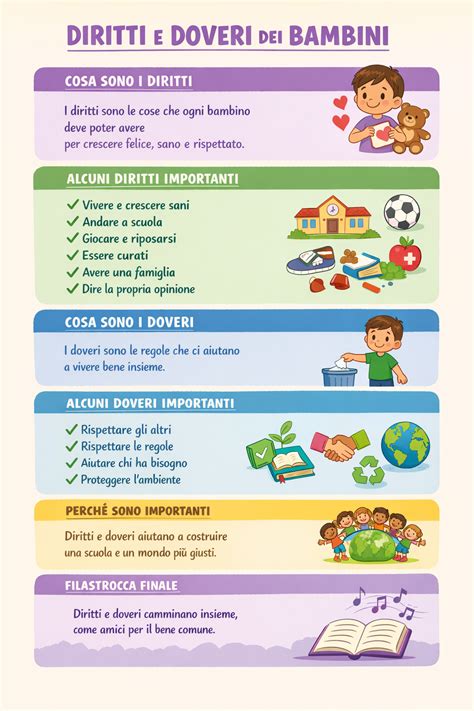 infografica sui diritti dei bambini e delle donne o sullo sviluppo di comunità