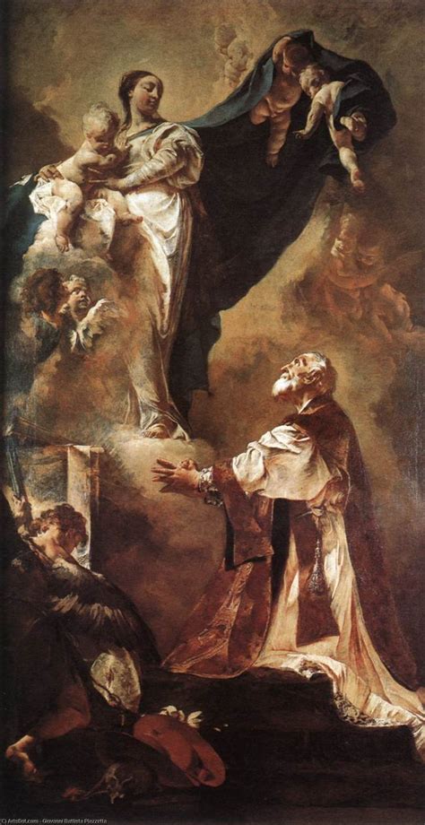 Illustrazione antica della Vergine Maria che appare a San Giacomo sull'Ebro