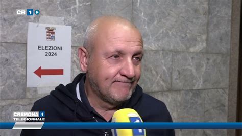 Roberto Mariani, presidente della Provincia di Cremona, durante un discorso pubblico