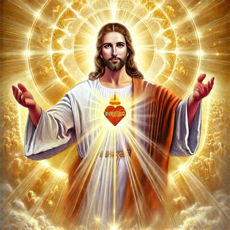 Rappresentazione artistica di Cristo come luce del mondo