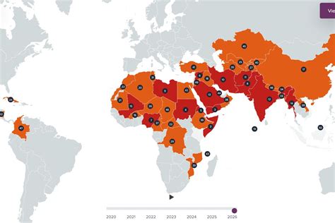 Infografica: Il numero di cristiani perseguitati nel mondo