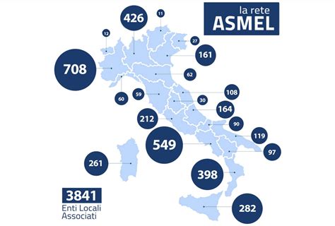 Mappa che evidenzia i comuni aderenti al consorzio Coinres.