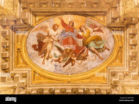 affresco dell'Assunzione di Maria