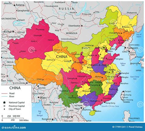Mappa della Cina con evidenziata la provincia dello Henan e la città di Kaifeng