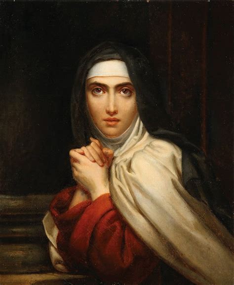 Ritratto di Santa Teresa d'Avila, figura religiosa storica