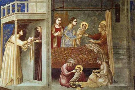 Dettaglio della Natività della Vergine o della Pietà di Comandù