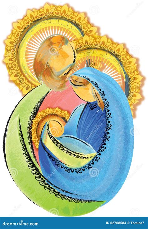 illustrazione artistica della Natività di Maria
