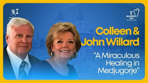 Inerografo con il percorso del pellegrinaggio di Colleen Willard a Medjugorje