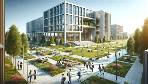 Esterno o interno della Biblioteca di Scienze e Tecnologia Unife, con focus sugli spazi di studio o architettura industriale