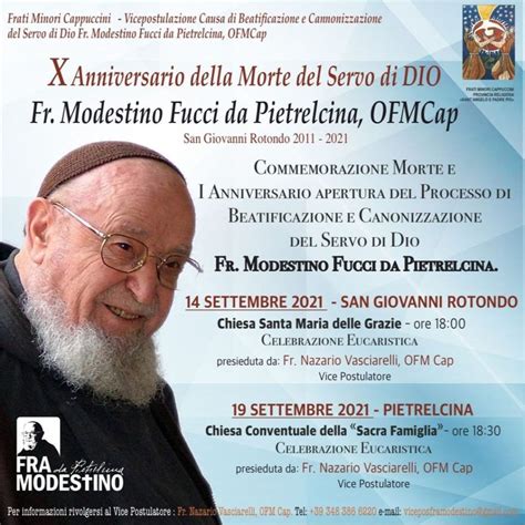 Ritratto di Fra Modestino da Pietrelcina con sfondo neutro