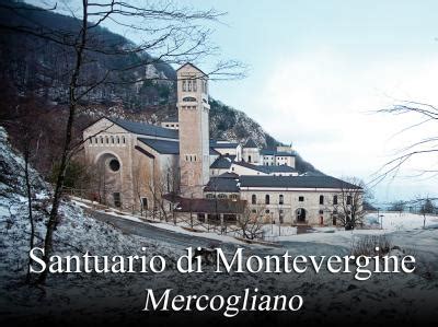 Panoramica del Santuario di Montevergine con vista sull'Irpinia