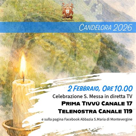 Devoti in festa durante la celebrazione della Candelora a Montevergine