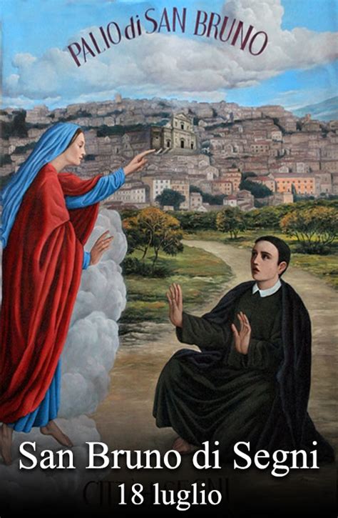 Ritratto artistico di San Bruno di Segni, vescovo e teologo medievale