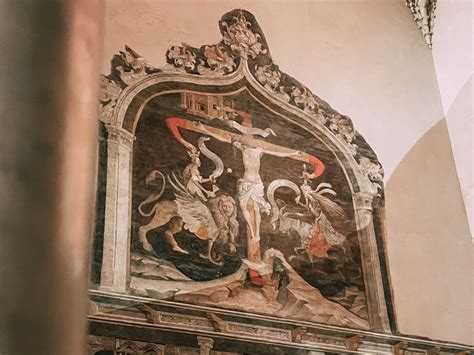 Illustrazione allegorica della Chiesa e della Sinagoga come collaboratrici