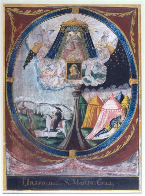 Raffigurazione artistica della Vergine Maria a Bernadette