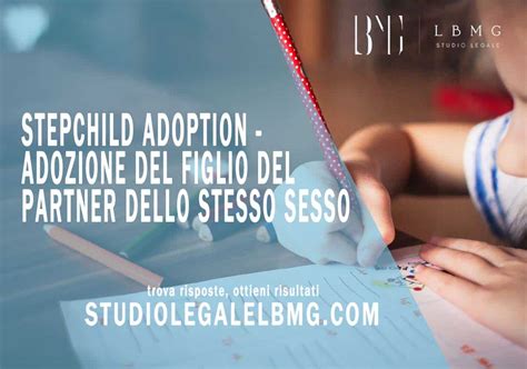 Diagramma che spiega il concetto di stepchild adoption