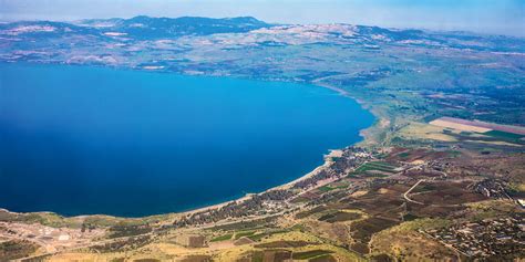 Panorama della Galilea visto dalla cima del Monte Tabor