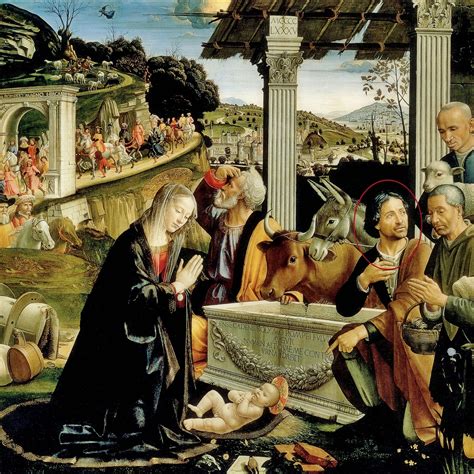 Domenico del Ghirlandaio Adorazione Pastori