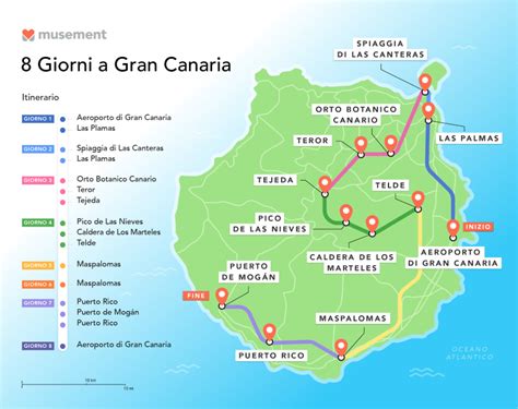 Mappa del percorso aereo da Bari a Gran Canaria con scali