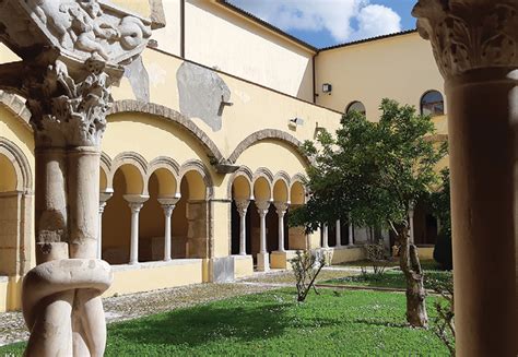 Foto aerea del complesso monumentale di Santa Sofia a Benevento