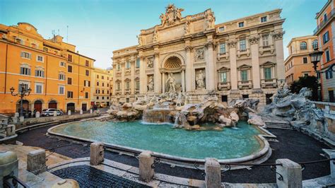 Disegno della Fontana di Trevi con dettagli Rocaille