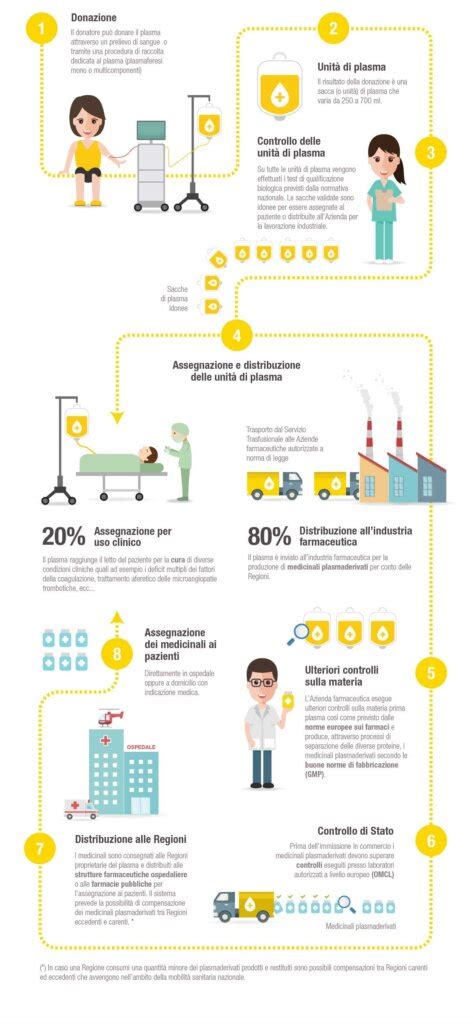 Infografica con i numeri della donazione o schema che illustra il circolo della solidarietà