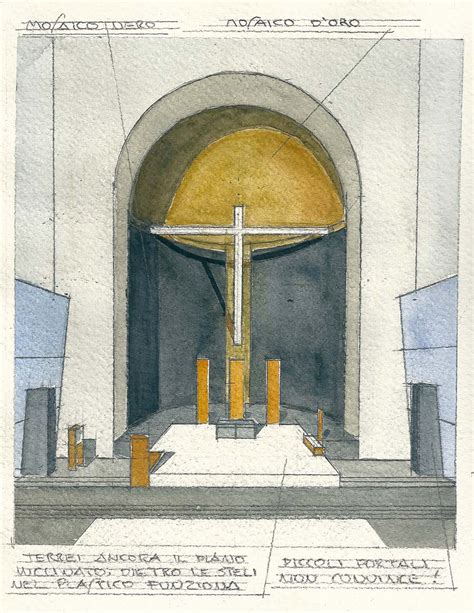 Diagramma per la correzione acustica interna del Duomo di Monselice