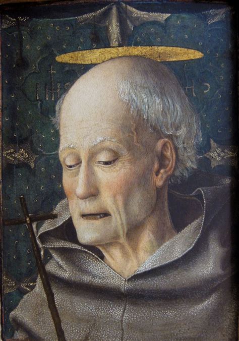 Affresco di San Bernardino da Siena con il simbolo JHS