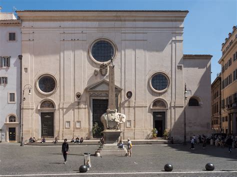 Facciata della Basilica di Santa Maria sopra Minerva