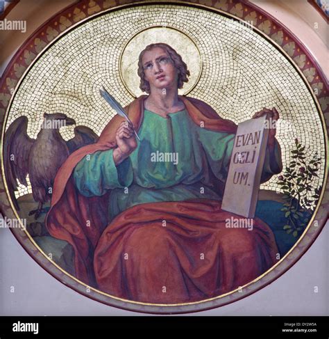 Affresco di San Giovanni Evangelista