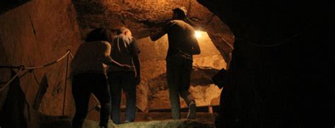 Interno delle Grotte Bizantine di Zungoli