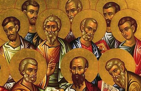 Schema che illustra il concetto di successione apostolica, con frecce che partono dagli apostoli e arrivano ai vescovi moderni attraverso l'imposizione delle mani.