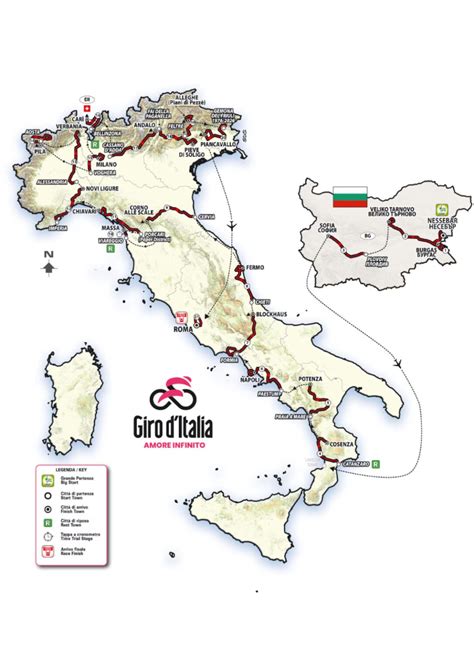 Mappa del percorso motogiro tra le Dolomiti Bellunesi