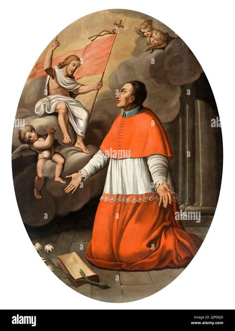 San Carlo Borromeo giovane in abiti cardinalizi