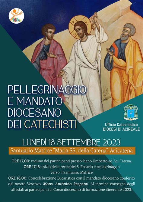 Immagine di un pellegrinaggio diocesano di catechisti