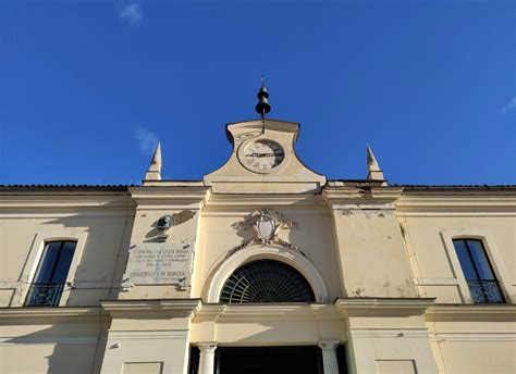 illustrazione d'epoca della Dogana dei Grani di Avellino