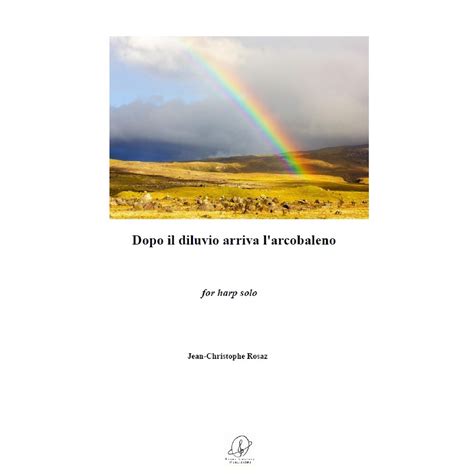 illustrazione dell'arcobaleno dopo il diluvio