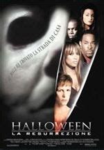 Locandina ufficiale del film Halloween: La Resurrezione