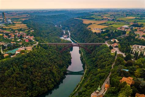 Infrastrutture idroelettriche sull'Adda o foto del Ponte San Michele di Paderno d'Adda
