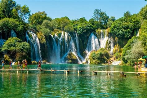 Foto delle Cascate di Kravice e del Ponte di Mostar
