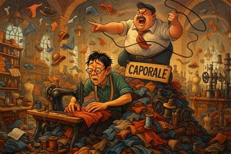 infografica storica sullo sfruttamento del lavoro nell'era industriale