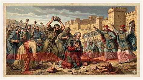 Illustrazione del martirio di Sant'Elfego per mano dei Vichinghi