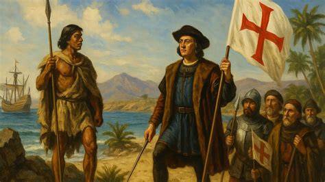 San Diego d'Alcalá in missione alle Isole Canarie con gli indigeni