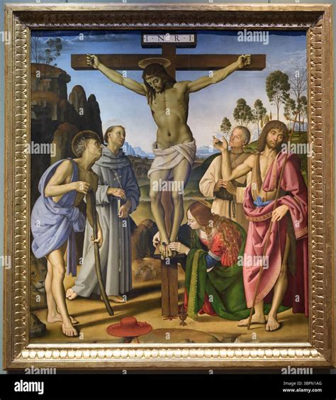 Crocifissione con Santi di Perugino, Galleria degli Uffizi