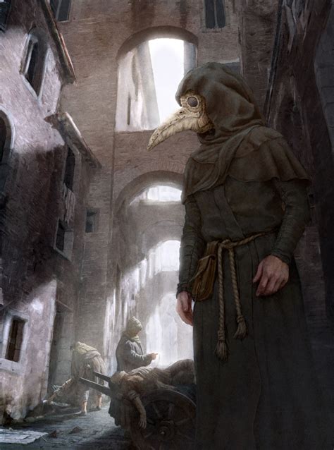 illustrazione medievale della Peste Nera