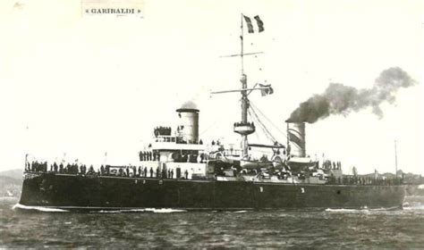 nave Giuseppe Garibaldi (incrociatore corazzato) primi del '900
