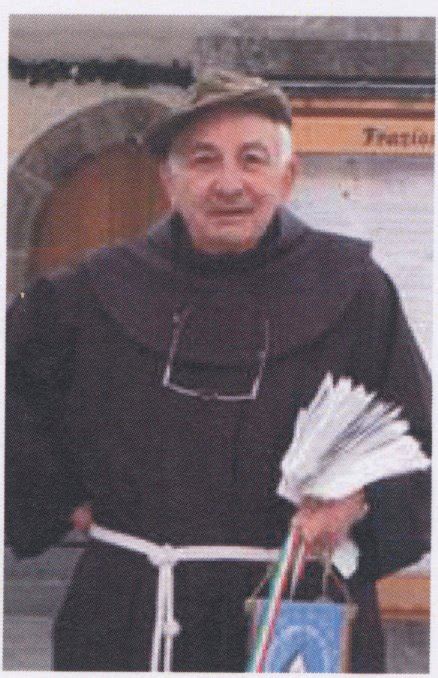 Padre Agostino Faedo in abito francescano